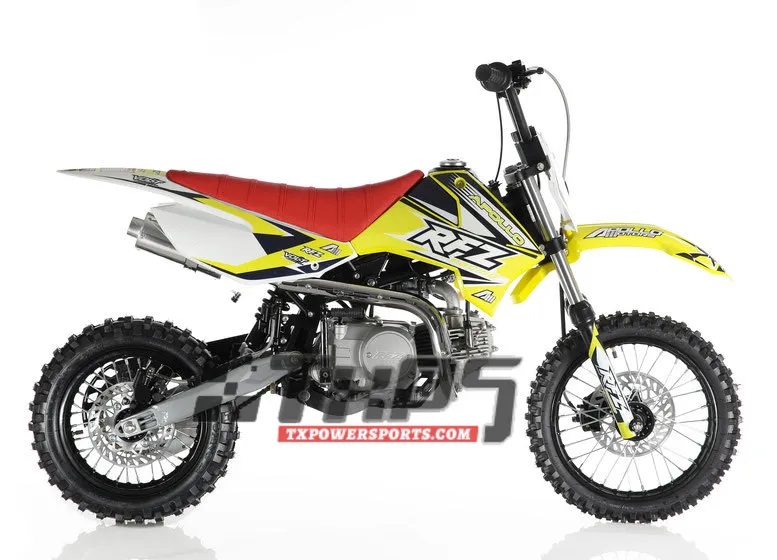 Cougar Cycle DB-X4 RFZ 110cc RACING DIRT BIKE, 4 Stroke Air Cooled, Single Cylinder