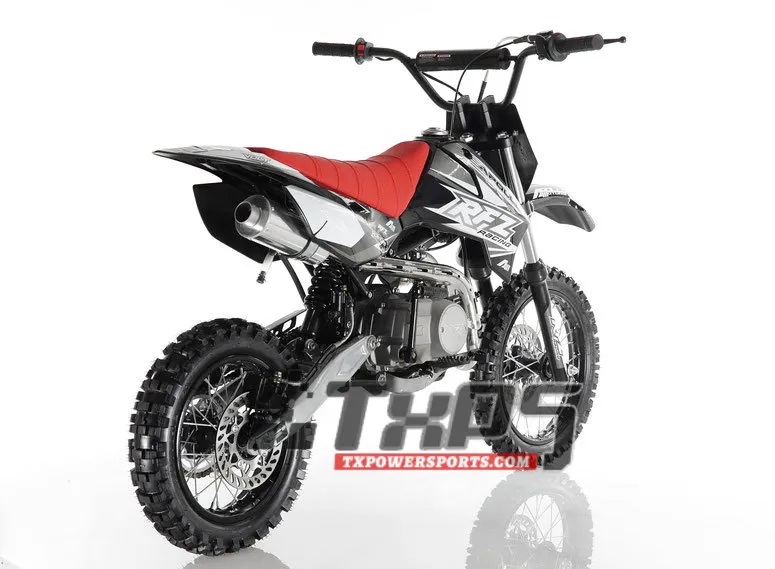 Cougar Cycle DB-X4 RFZ 110cc RACING DIRT BIKE, 4 Stroke Air Cooled, Single Cylinder