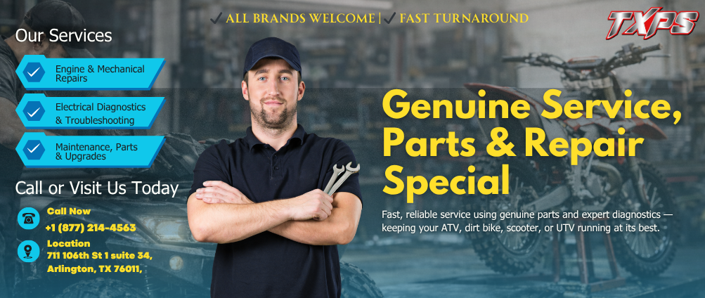 TxPowerSports Service Banner